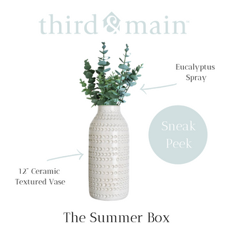 Peek Inside The Summer Home Decor Box