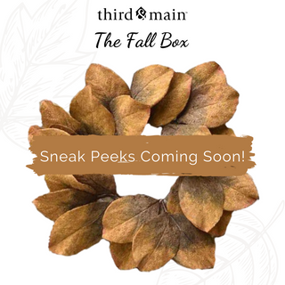 The Fall Home Decor Box Sneak Peeks