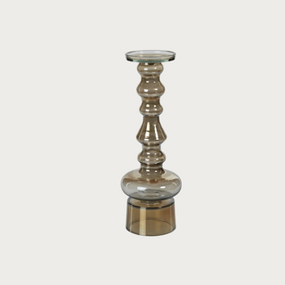 Fortezza Glass Candle Holder - 3 Sizes Available