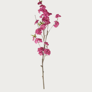 Faux Fuchsia Cherry Blossom Spray, Home Decor, Third & Main, Flowers, Stem, Faux Florals, Floral, Spring/Summer Florals