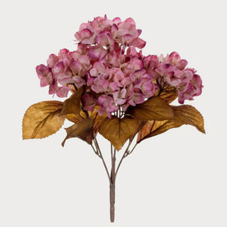 Light Mauve/Pink Faux Hydrangea Bush, Home Decor, Faux Floral, Fall Floral, Floral, Fall Decor, Hydrangea, Third & Main