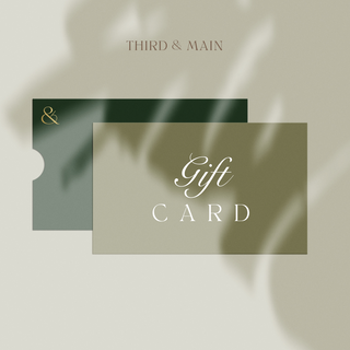 E-Gift Card Third & Main -Choose Your Denomination